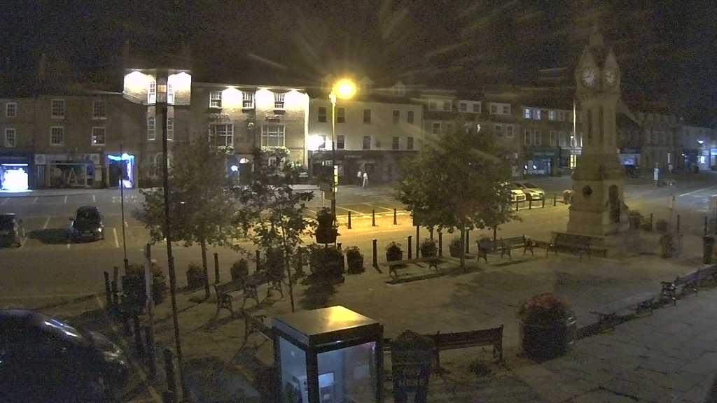 Thirsk webcam overlooking the Market Place