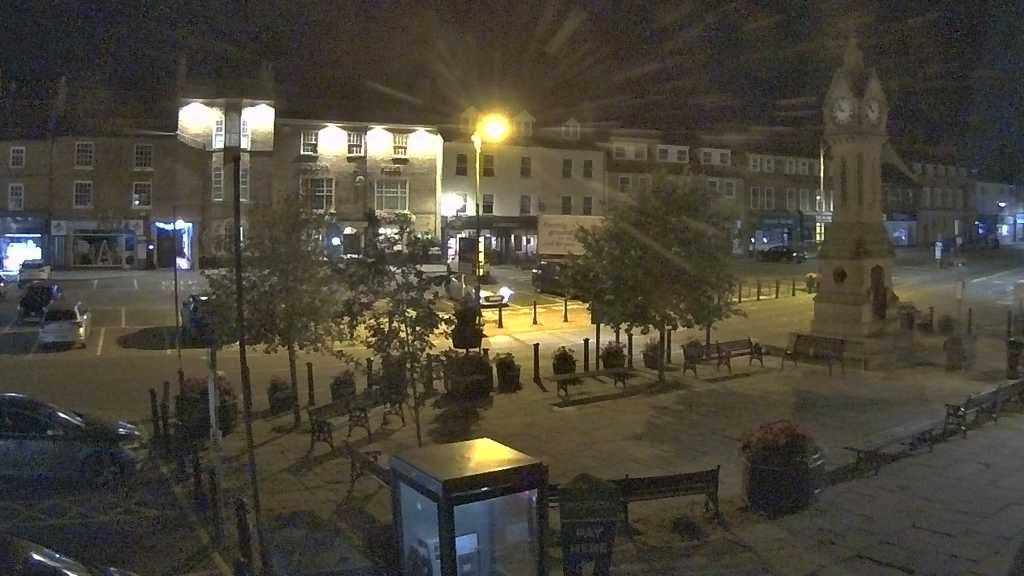 Thirsk webcam overlooking the Market Place