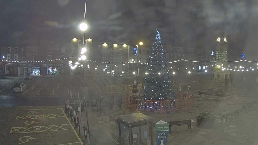 Thirsk webcam overlooking the Market Place