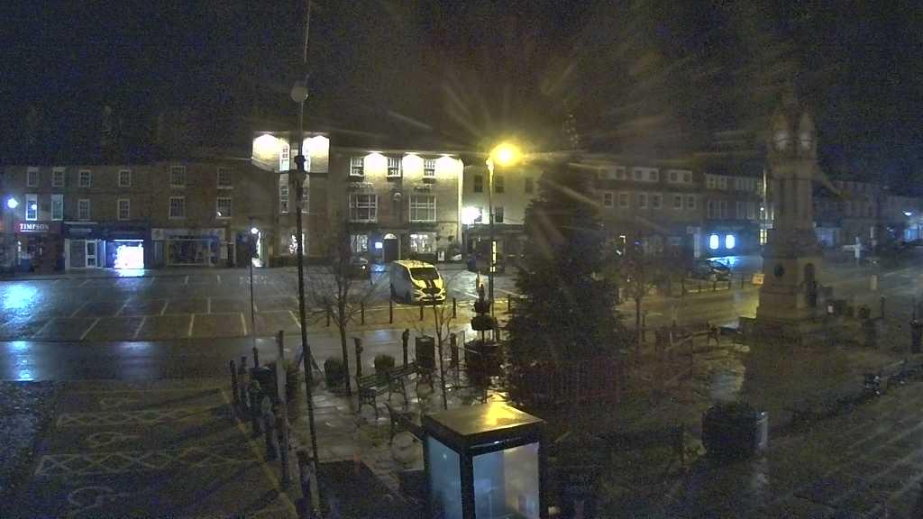 Thirsk webcam overlooking the Market Place