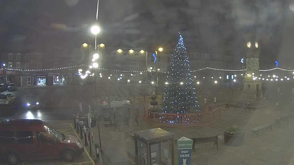 Thirsk webcam overlooking the Market Place