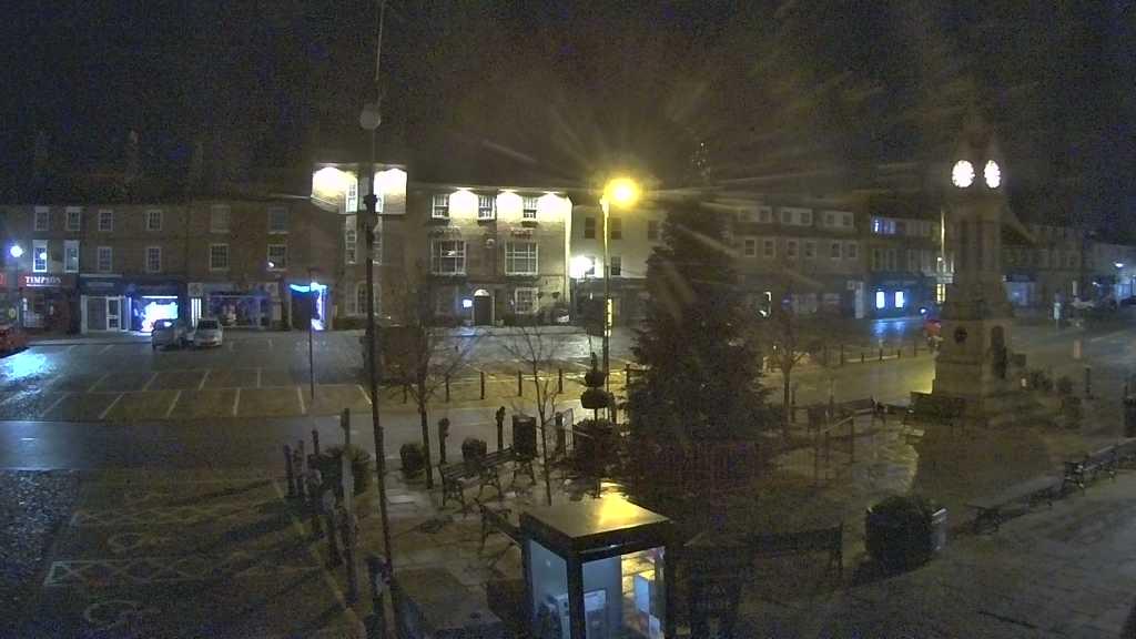 Thirsk webcam overlooking the Market Place