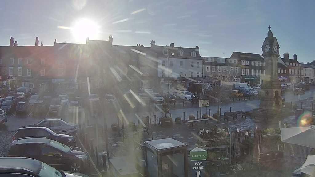 Thirsk webcam overlooking the Market Place