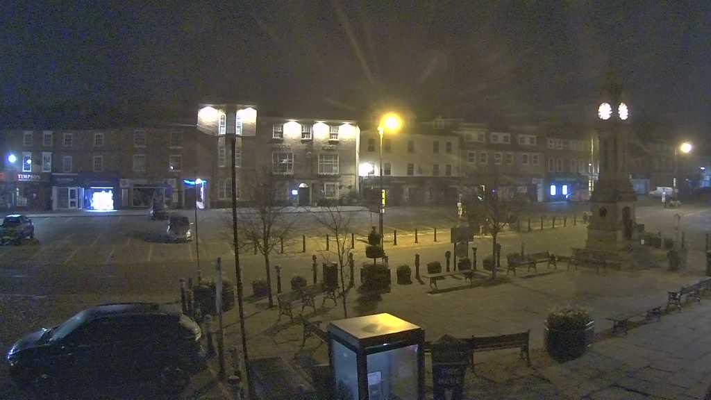Thirsk webcam overlooking the Market Place