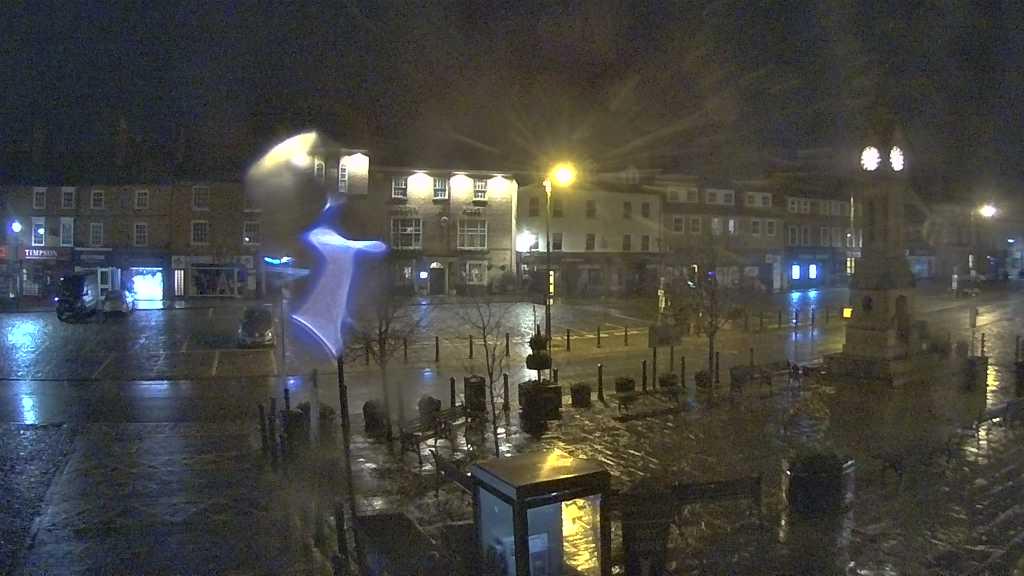 Thirsk webcam overlooking the Market Place
