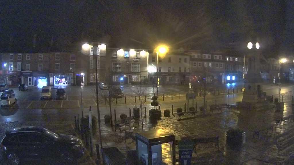 Thirsk webcam overlooking the Market Place