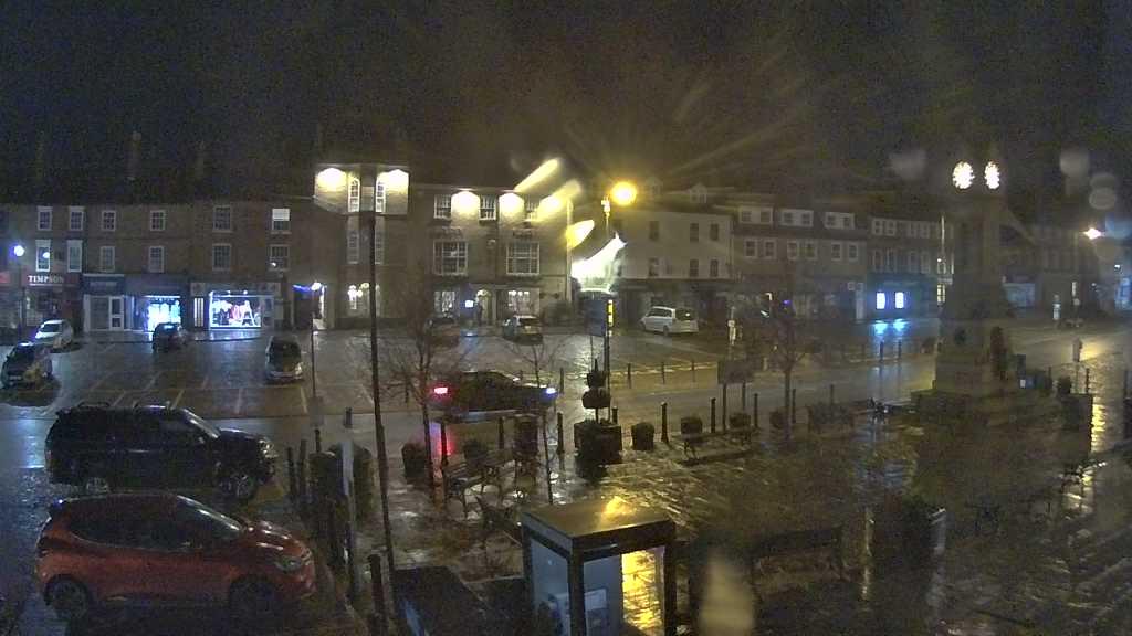 Thirsk webcam overlooking the Market Place
