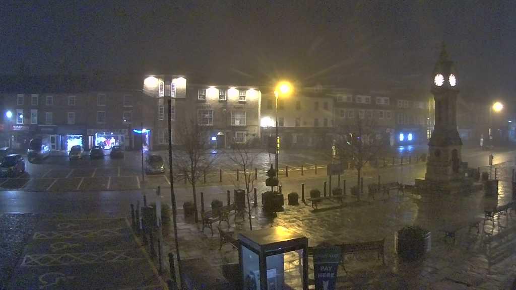 Thirsk webcam overlooking the Market Place