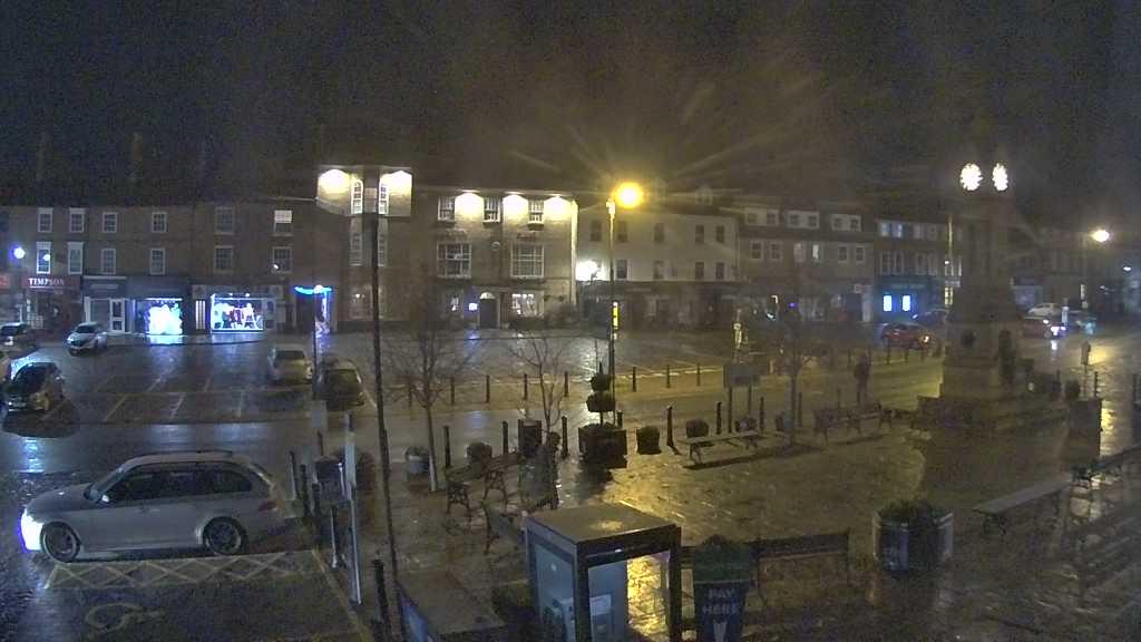 Thirsk webcam overlooking the Market Place