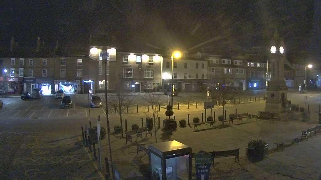 Thirsk webcam overlooking the Market Place