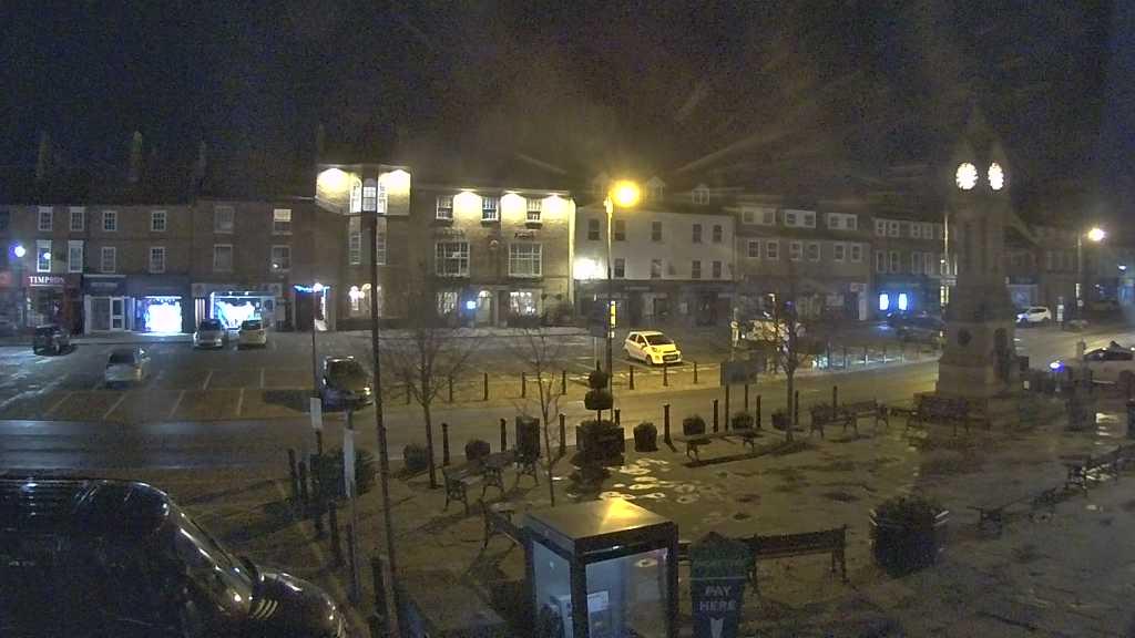 Thirsk webcam overlooking the Market Place