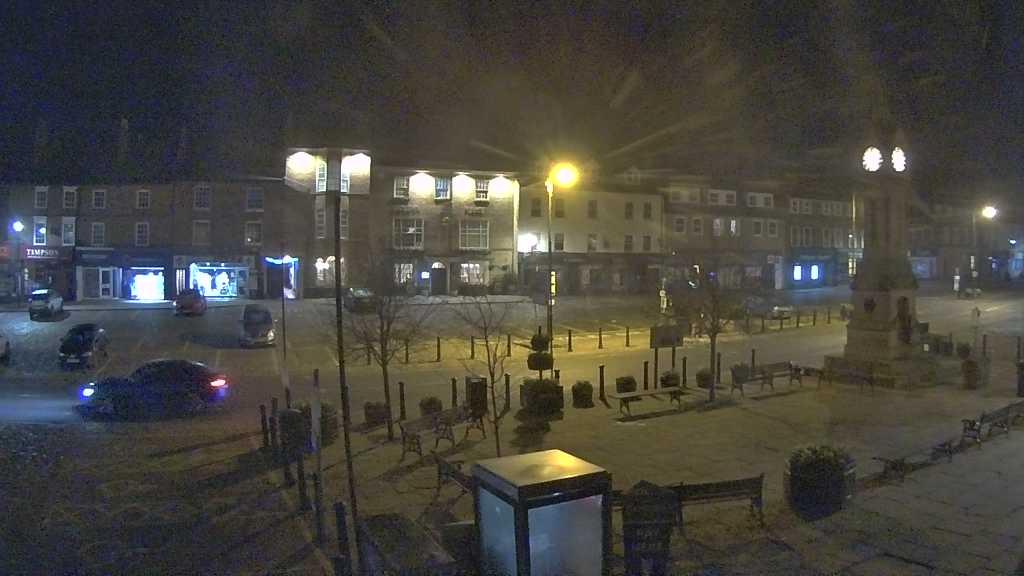 Thirsk webcam overlooking the Market Place