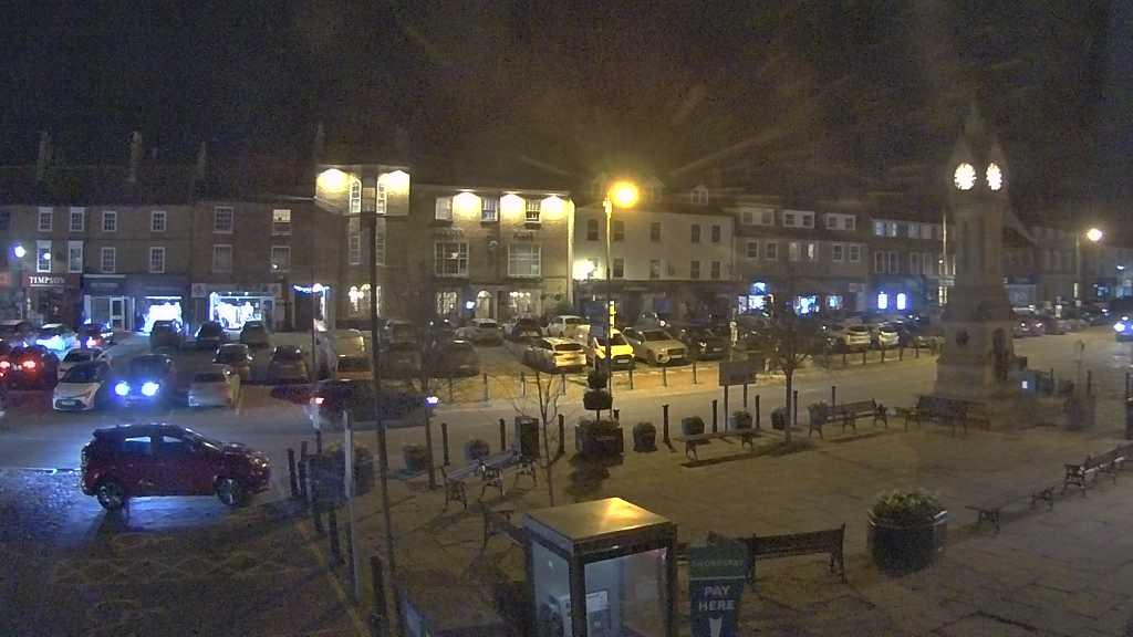 Thirsk webcam overlooking the Market Place