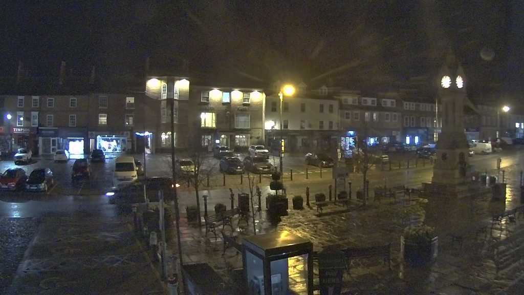Thirsk webcam overlooking the Market Place