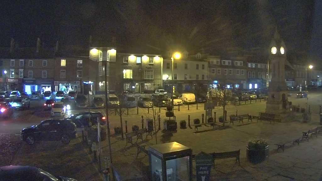 Thirsk webcam overlooking the Market Place