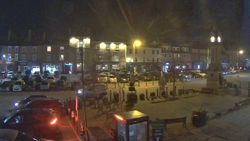 Thirsk webcam overlooking the Market Place