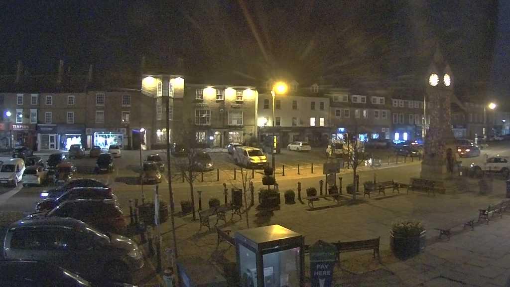 Thirsk webcam overlooking the Market Place