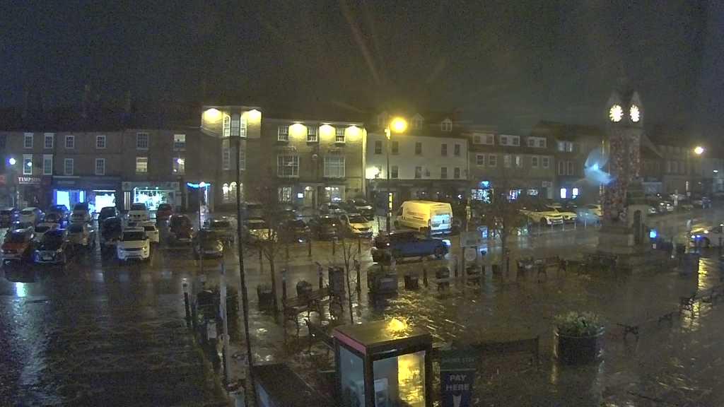 Thirsk webcam overlooking the Market Place