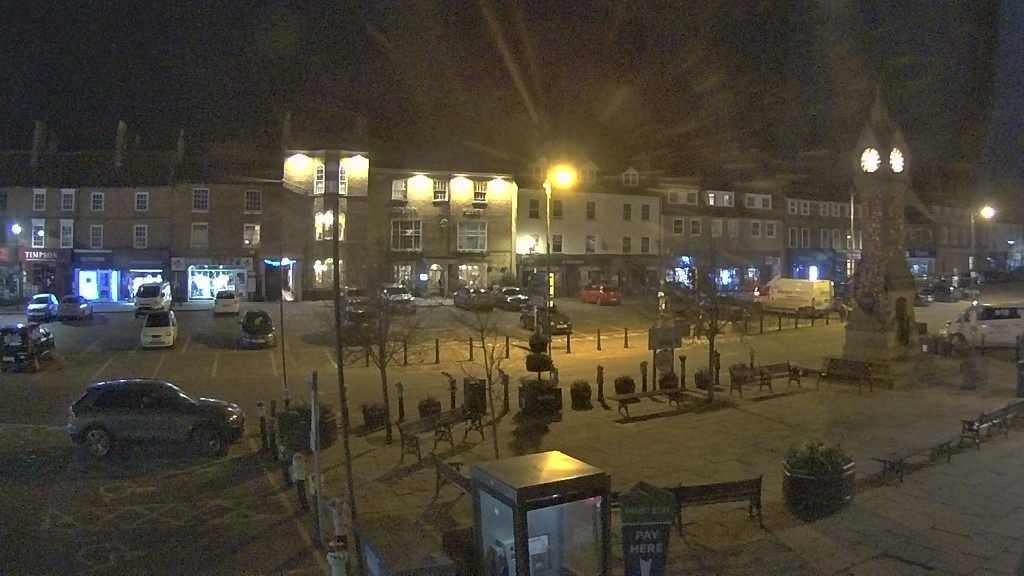 Thirsk webcam overlooking the Market Place