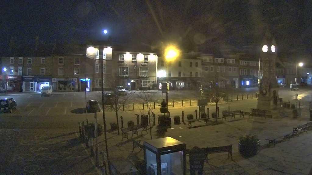 Thirsk webcam overlooking the Market Place
