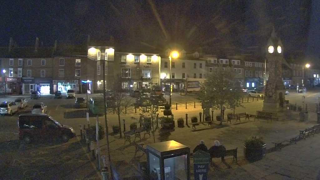 Thirsk webcam overlooking the Market Place