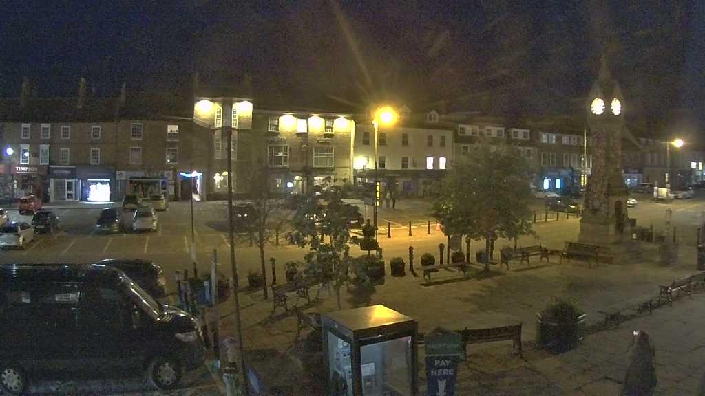Thirsk webcam overlooking the Market Place